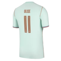 Camiseta Francia Michael Olise #11 Segunda Equipación Replica Mundial 2026 mangas cortas